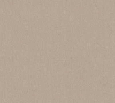 As Creation Bricoflor Non-Woven WallpaperPlain Wallpaper In Beige10,05 X 0,53 M from B&Q