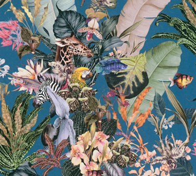 B&Q -  Dream Wild Eden Wallpaper 10.5M X 53Cm