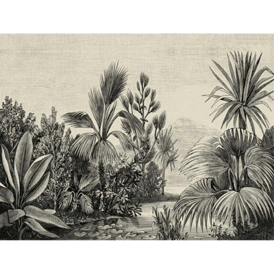 As Creation Bricoflor Non-Woven WallpaperJungle & Tropical Wallpaper In2,80 X 3,72 M from B&Q