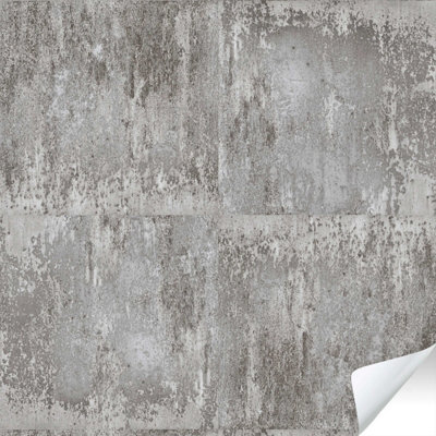 As Creation Bricoflor Non-Woven WallpaperMoroccan & Tiled Wallpaper In Grey8,40 X 0,53 M from B&Q