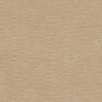 As Creation Bricoflor Non-Woven WallpaperPlain Wallpaper In BeigeCream10,05 X 0,53 M from B&Q