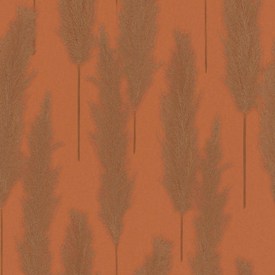 As Creation Bricoflor Non-Woven Wallpaper, Leaf & Palm Wallpaper In - 10,05 X 0,53 Medium