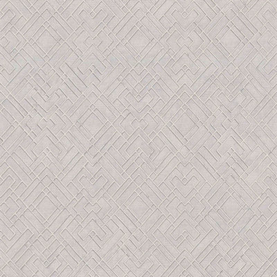 As Creation Bricoflor Non-Woven WallpaperPattern Wallpaper In Grey10,05 X 0,53 M from B&Q