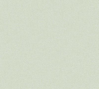 As Creation Bricoflor Non-Woven WallpaperPlain Wallpaper In Green10,05 X 0,53 M from B&Q