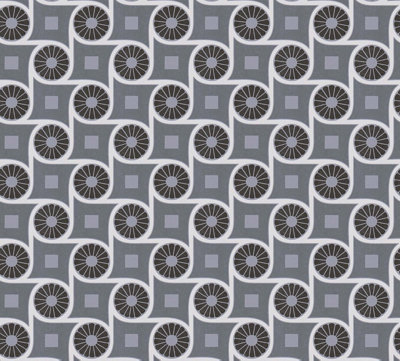 As Creation Bricoflor Non-Woven WallpaperRetro Wallpaper In Grey10,05 X 0,53 M