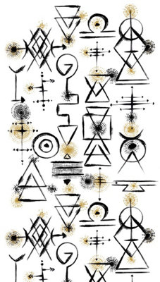 As Creation Bricoflor Non-Woven WallpaperFunky WallpaperPattern In BlackWhite2,80 X 1,59 M from B&Q