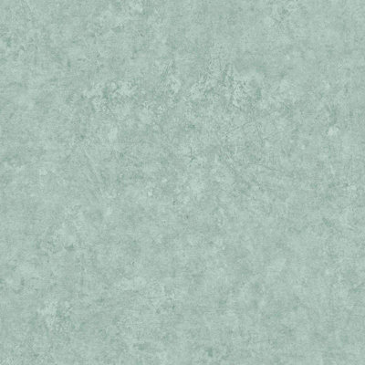 As Creation Bricoflor Non-Woven WallpaperConcrete Wallpaper In Green10,05 X 0,53 M from B&Q