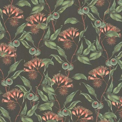 As Creation Bricoflor Non-Woven Wallpaper In Black10,05 X 0,53 M