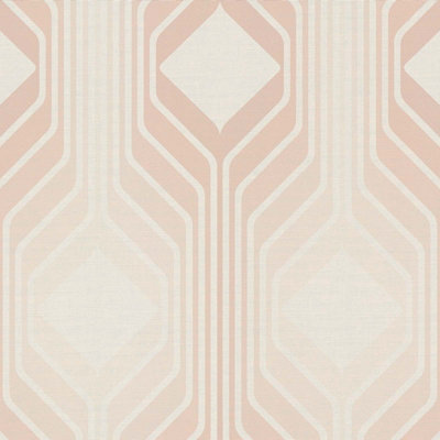 As Creation Bricoflor Non-Woven WallpaperRetro Wallpaper In Beige8,50 X 0,53 M from B&Q