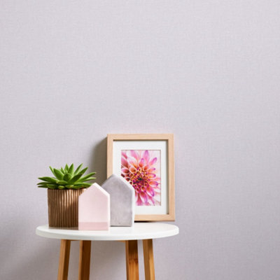 Galerie Welcome Home Purple Lilac Rustic Texture Wallpaper from B&Q