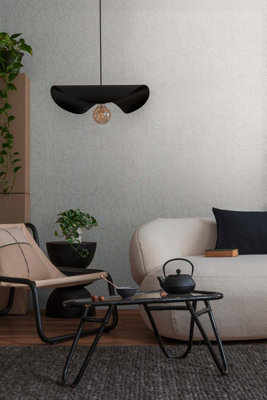 As Creation Bricoflor Non-Woven WallpaperModern WallpaperPattern In GoldGreyWhite10,05 X 0,53 M from B&Q