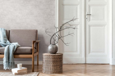 As Creation Bricoflor Non-Woven WallpaperConcrete Wallpaper In Grey10,05 X 0,53 M from B&Q