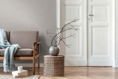 As Creation Bricoflor Non-Woven WallpaperConcrete Wallpaper In GreyTaupe10,05 X 0,53 M from B&Q