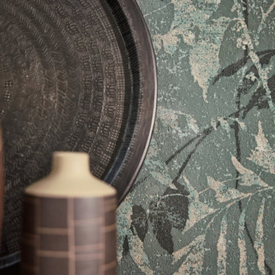 Galerie Horizon Blue Cloud Forest Wallpaper from B&Q