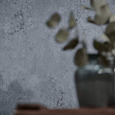 Galerie Horizon Blue Industrial Texture Wallpaper from B&Q