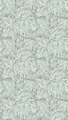 As Creation Bricoflor Non-Woven WallpaperLeaf & Palm WallpaperJungle & Tropical In Green8,80 X 0,53 M from B&Q