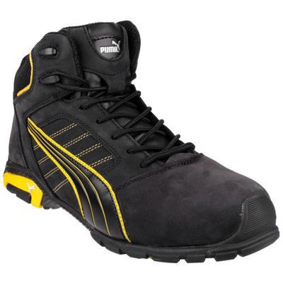 Puma Safety Amsterdam Mid Safety Boot Black from B&Q