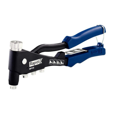 Rapid Rp110 Rivet Nut Pliers Soft Grip Ergonomic Riveter Integrated Wrench For Fastening Materials from B&Q
