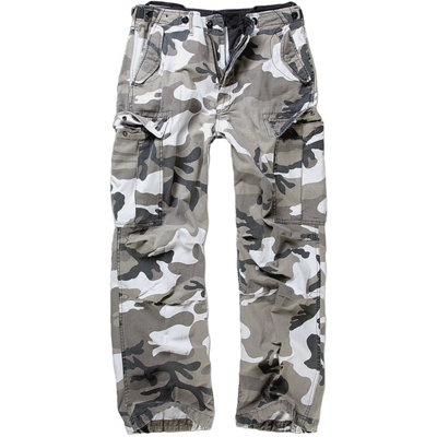 Brandit Men's Gris Cargo Trousers M65 Vintage - Image 3