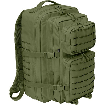 Brandit Us Cooper Lasercut Rucksack Large Olive from B&Q