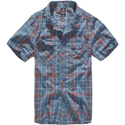 Brandit Roadstar Shirt Red / Blue Size Xxxx Large from B&Q
