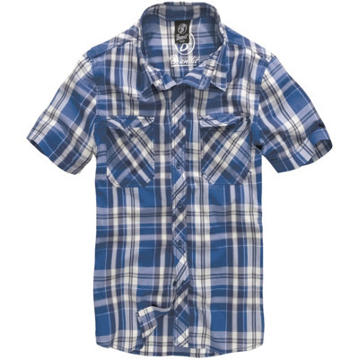 Brandit Roadstar Shirt Blue Size Xxxx Large from B&Q