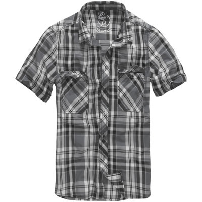Brandit Roadstar Shirt Black / Anthracite Size Xxx Large from B&Q