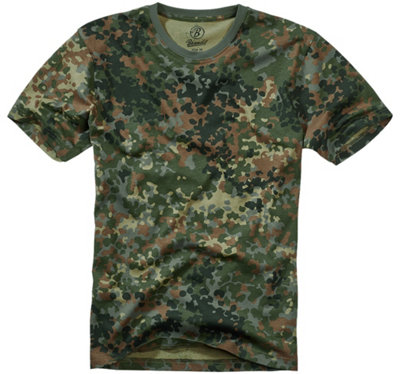 Brandit T-Shirt Flecktarn Size Large from B&Q