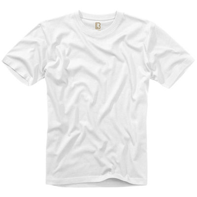 Brandit T-Shirt White Size Large from B&Q