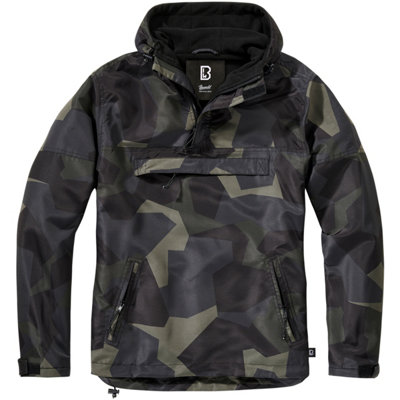Brandit Windbreaker Swedish M90 Dark Camo Size Small from B&Q
