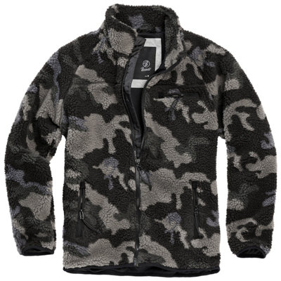 Brandit Teddyfleece Jacket Dark Camo Size Xxxx Large from B&Q