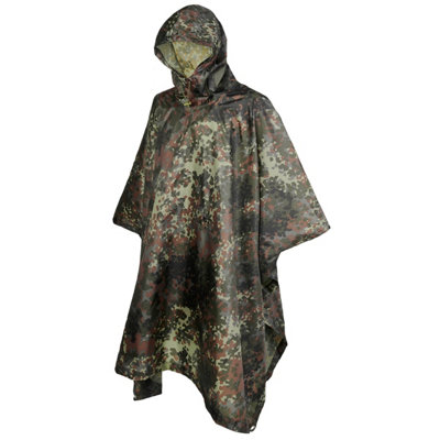 Brandit Ripstop Poncho Flecktarn from B&Q