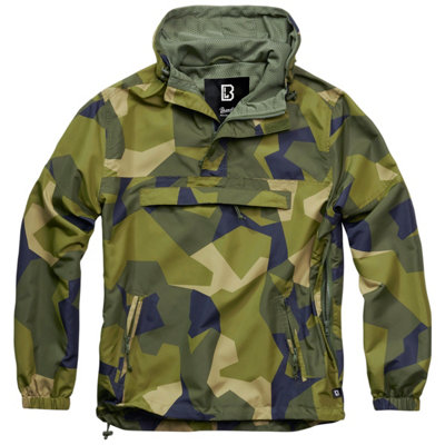Brandit Summer Windbreaker Swedish M90 Camo Size Small from B&Q