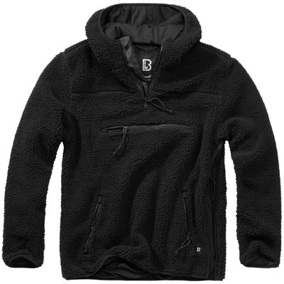 Brandit Teddyfleece Worker Pullover Black Size Xxxxxxx Large from B&Q