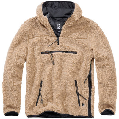 Brandit Teddyfleece Worker Pullover Camel Size Xxxx Large from B&Q