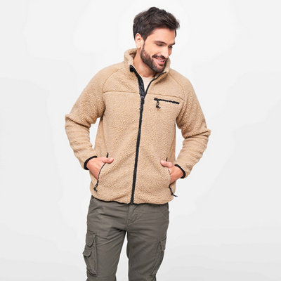 Brandit Teddyfleece Jacket Camel Size 5Xl from B&Q