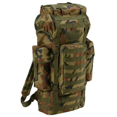 Brandit Combat Molle Backpack Woodland from B&Q