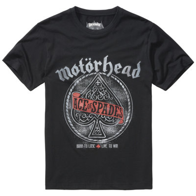 Brandit Motörhead T-Shirt Ace Of Spade Black Size Xxxxx Large from B&Q