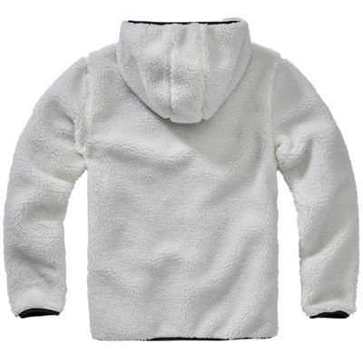 Brandit Teddyfleece Worker Pullover White Size Large from B&Q