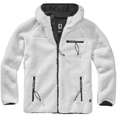 Brandit Teddyfleece Worker Jacket White Size Large from B&Q