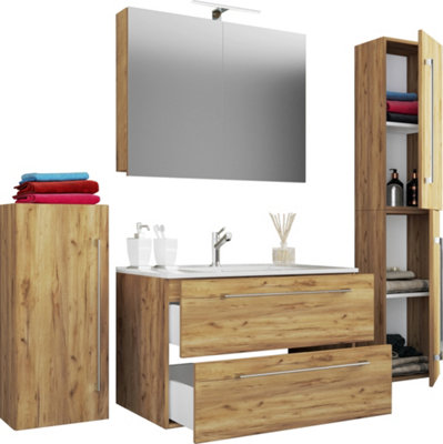 B&Q -  5-Piece Washbasin Washbasin Badinos Sc