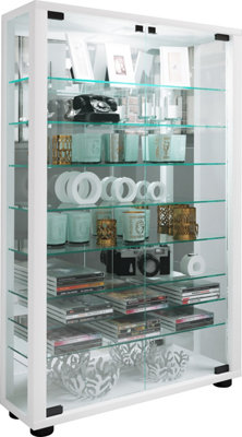 Vcm Glass Stand Showcase Lumo Mini Mirror from B&Q