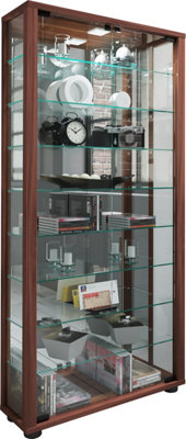 Vcm Glass Stand Showcase Lumo Maxi Mirror from B&Q