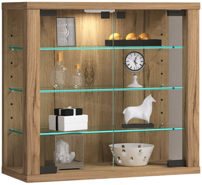 Vcm Wall Display Cabinet Glass Display Case Vitrosa S from B&Q