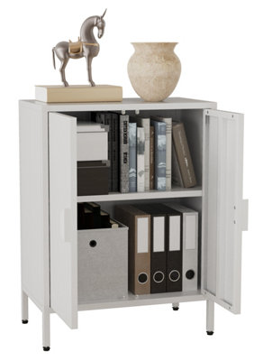 B&Q -  Steel Chest Of Drawers Sideboard Flokas S