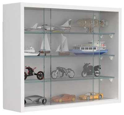 Vcm Hanging Display Cabinet Wall Display Case Glass Drivalo S from B&Q