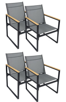 Vcm 4-Piece Garden Chair Balcony Chair Lounge from B&Q