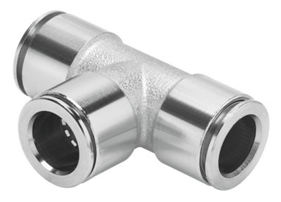 Festo 558790 Npqm-T-Q12-E-P10 Push-In T-Connector from B&Q