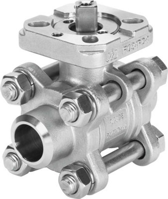 Festo 1686651 Vzba-3-Gg-63-T-22-F071 Ball Valve from B&Q