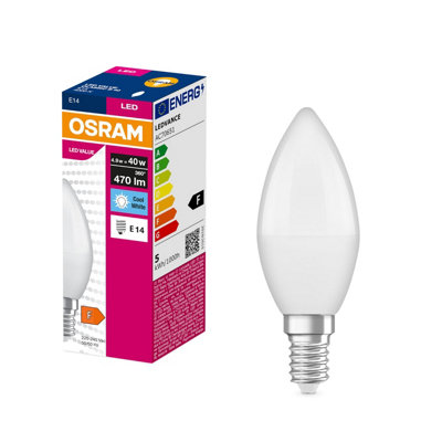 Osram  Classic B 40 5W  Equals 40W  E14 Led Bulb from B&Q